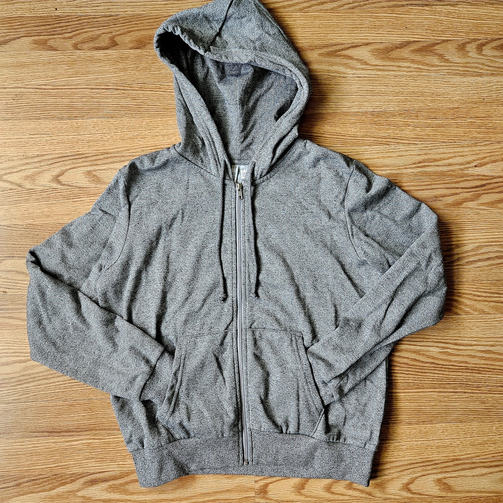 H&M Gray Zip Up Hoodie